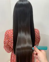 カット+縮毛矯正🎶(ブロー込み)