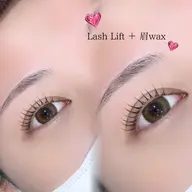 ラッシュリフト➕眉wax➕ラミネーション【新規￥9900/再来￥11000】