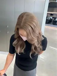 ダメージレスケアブリーチ＆透明感カラー(シャンプーブロー込み）🧴🫧ྀི