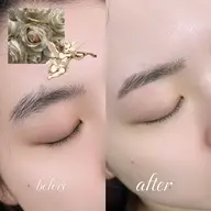 同時で時短⏱ ̖́𖤐⸝⸝⸝⋆アイブロウWAX×まつげパーマ上のみ🐩葛西