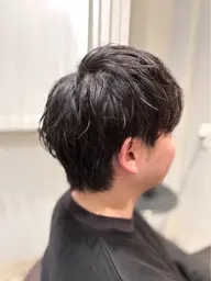 メンズカット　マッシュ　18時​〜​