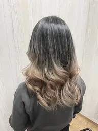 カット+グラデーションカラー+3STEPトリートメント