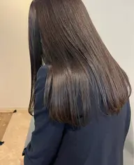 【人気no.3】🤍カット＋シークレットカラーorグロスオイルカラー＋最高級髪質改善アメージアトリートメント🧺🤍