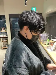 2STEPオージュア+パーマ+カット