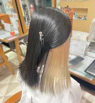 【個性派🌈】カット➕インナーカラー➕1STEPトリートメント🩶〈#韓国風#暖色#寒色#髪質改善〉
