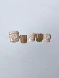 角質ケア付き☆オフありフットニュアンスネイル