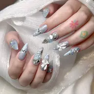 【オフ込み&オフなし】💥💥【冬限定】『長さだし10本』定額アート🎨