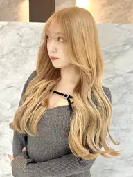 【初ブリーチはこちら‼️】カット＋ブリーチカラー