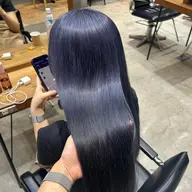 💫ハイトーンでもうる艶髪に💫【ブリーチ+カラー+髪質改善トリートメント✨️】