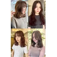 【雰囲気変えたい方おすすめ♡】顔まわりカット透明感カラー