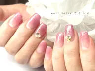 NEW🍸ビジューアート2本付シャンパングラデ(全15色)🍸【オフなし︎🌟パラジェル使用】