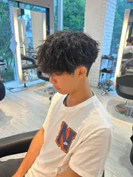 【パーマをかけたい方へ！】メンズカット＋パーマ⚠️かけるパーマによって金額が前後しますので注意事項をご確認ください！