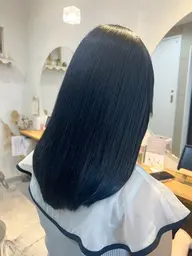 【平日限定🌼ブルー系カラー💙】ダブルカラー【フルケアブリーチ+フルカラー】