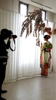 【プロ着付け師コース】　人に着物を着せるレッスン