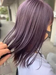 ❤️ケアブリーチ×透明感カラー×内部補修トリートメント❤️ダメージを抑えながら柔らかいハイトーンに🍀レディース&メンズ