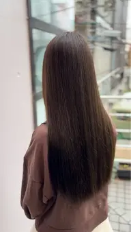 髪質改善ストレート