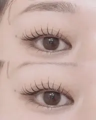 まつげパーマ♡束感仕上げ