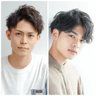 人気似合わせメンズカット+プチヘッドすぱ