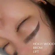 【次世代アイブロウパーマ/HBL】ハリウッドブロウリフト(眉パーマ&眉wax )込み