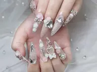 【定価限定】10本長さ出し(アート-パーツ付け放題) 11500¥人気No1