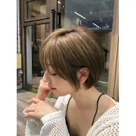 カット+カラー+頭皮ケアバブル+Aujuaトリートメント