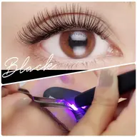 【当日予約限定！】次世代まつエク！LEDラッシュ☆高持続LEDラッシュ＆プレミアムフラットラッシュ100本