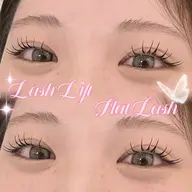 🎀パリエク🩰【ラッシュリフト+フラットラッシュ100本】♡束感コーティング付き♡