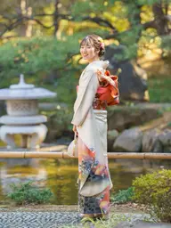 ヘアーセット+振袖着付け※早朝6:00​〜​9:59＋¥2000    ※要問い合わせ（受付できない場合があります）