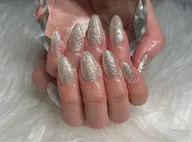 ハンドワンカラー&ラメグラ(ワンカラー🆗)♥<オフ無>