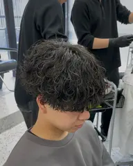 カットパーマ【波巻きパーマ、ニュアンスパーマ、ツイスパ、ピンパーマ】