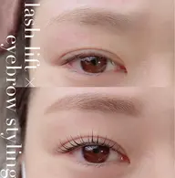 🤍期間限定🤍まつ毛パーマ＋眉毛スタイリング