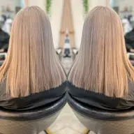 🦋人気ナンバーワン🦋ケアブリーチ使用 外国人風デザインカラー+Aujuaトリートメント