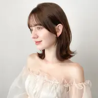 湿気対策☔️前髪カット+前髪ストレート