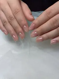 オフ込み無料【ハンドマグネットorラメワンカラー】肌馴染み良いマグネットカラー🌼