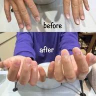 メンズハンドケア🖐️+クリアコーティング✨