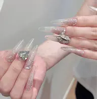 【長さだし込み】☆キラキラ大人気水光フラッシュ📸☆グラデーションもok♪