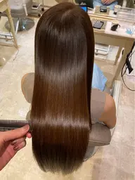 カット+髪質改善縮毛矯正+髪質改善TR