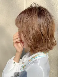 ⭐️1日1人限定⭐️平日限定【透明感たっぷり☆】ブリーチオンダブルカラー＋5Step Tr