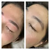 ハリウッドブロウリフト（wax脱毛&メイク込み）