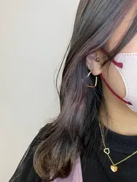 🌈リピーター様🌈前髪＋顔周りカット＋ストレートorコテ巻きスタイリング付き💓