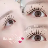 💗Open価格💗【SETメニュー】美眉スタイリング×フラットラッシュ120​〜​140➕オフ込み