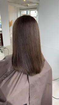 縮毛矯正フルコース(目安4時間)💇💇♀️カット+縮毛矯正+カラー+トリートメント