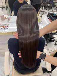 【🫧酸性縮毛矯正🫧】ノンダメージ美髪ストレート＋髪質改善トリートメント☁️