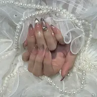 🉐期間限定🉐オフなし⭐️チップ長さだし+持ち込みデザイン90分＋パーツつけ放題