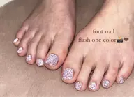 ”オフあり”フットネイル🎀ワンカラー