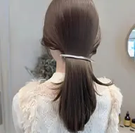 ✨艶カラー＋質感トリートメント✨　※カットなし※