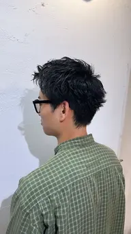 【メンズ特化担当】オーダメイドカット+ダウンパーマ¥8800