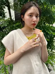 🍒ミニモ学割🍒平日限定‼️U24💛似合わせカット＋スタイリング付き✨【吉祥寺/ボブ/顔周り/韓国/レイヤー】