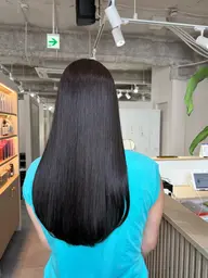 《カット+酸性縮毛矯正+髪質改善トリートメント🌿》