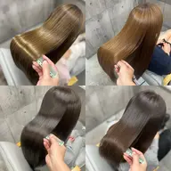 人気No.3🥉メニュー【カット+カラー+髪質改善トリートメント】28,600円→13,200円‼️ワンカラーのみ
